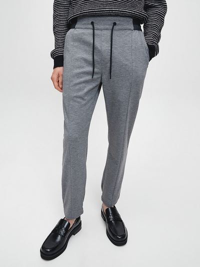 Calvin Klein Ruhák HU945954 | Calvin Klein Logo Waistband Férfi Jogger Szürke